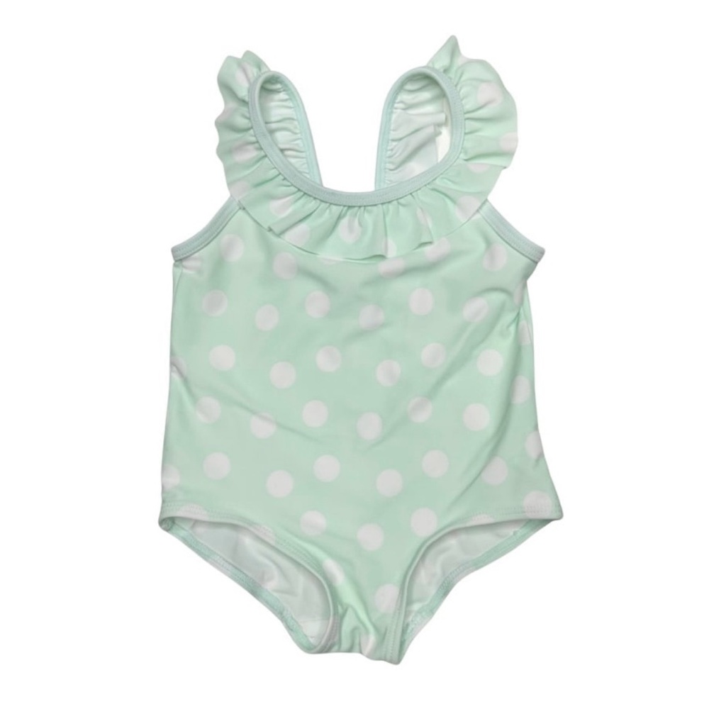 H&M‎ Polka Dot Ruffle Swimsuit